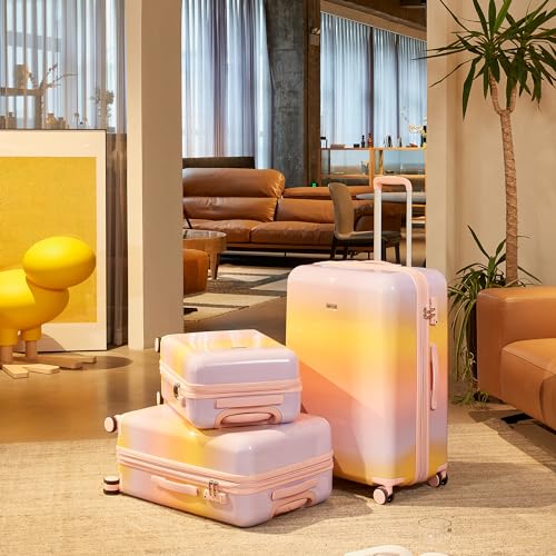 Lightweight 3 Piece Suitcase Set with Spinner Wheels