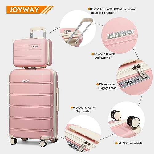 Joyway 20" Carry-On Suitcases with TSA Lock