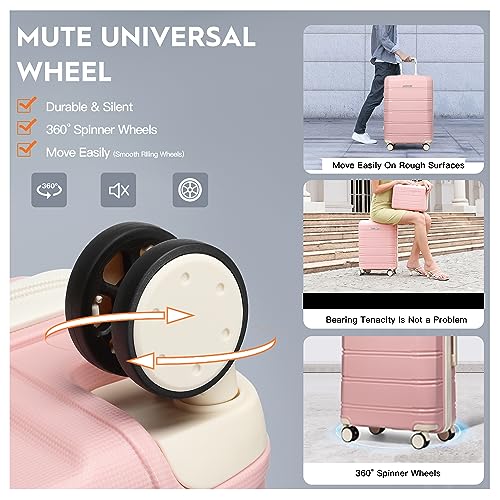 Joyway 20" Carry-On Suitcases with TSA Lock