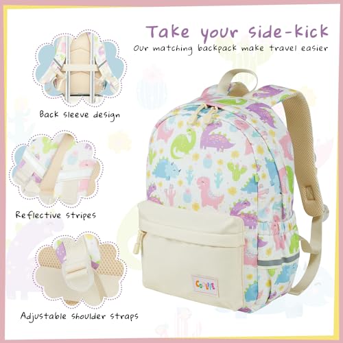 Kid's 5-Piece Suitcase Set with Hardside Spinner