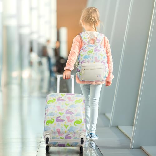 Kid's 5-Piece Suitcase Set with Hardside Spinner