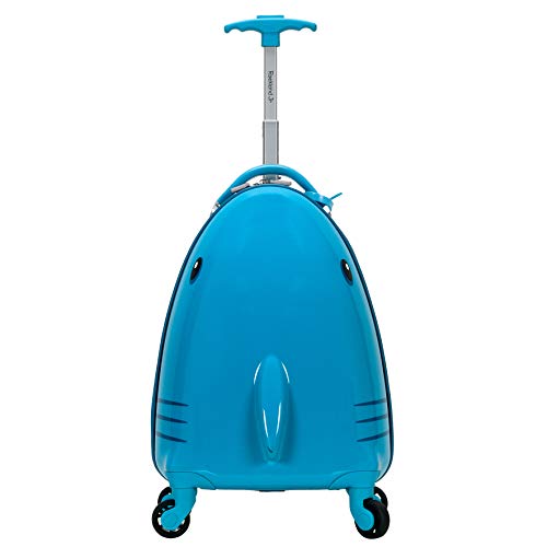 Rockland Jr. Kids' Shark Hardside Spinner Luggage