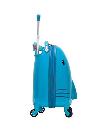 Rockland Jr. Kids' Shark Hardside Spinner Luggage