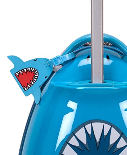 Rockland Jr. Kids' Shark Hardside Spinner Luggage
