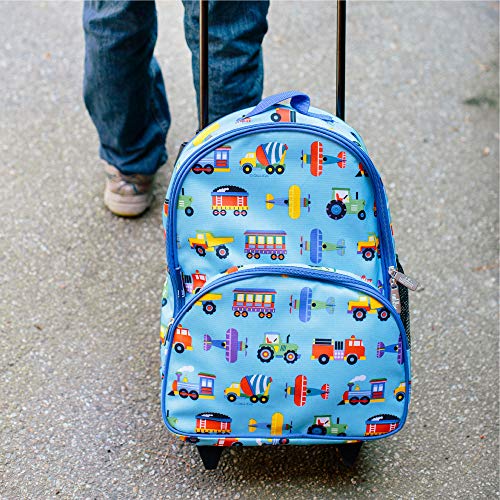 Wildkin Kids Rolling Luggage, Perfect Size for School