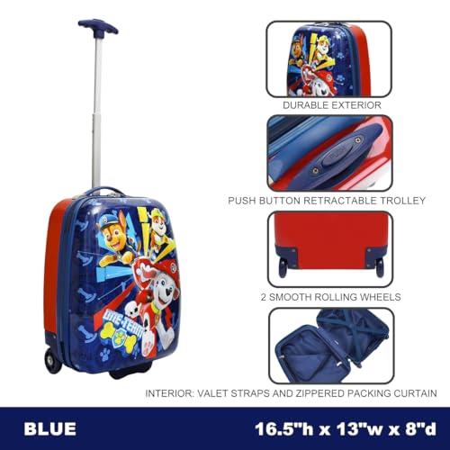 Paw Patrol Travel Roller Suitcase by Bioworld