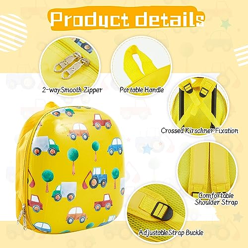 Sanwuta 4-Piece Car Kids Luggage Set
