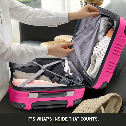 Kenneth Cole REACTION 28" Magenta Hardshell Spinner Suitcase