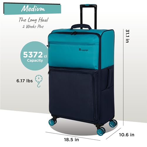 it luggage Duo-Tone 31" Spinner, Capri Breeze/Dress Blues