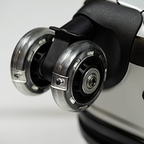 Lil Flyer 20" Kids Ride-On Suitcase (Green Motorcycle)