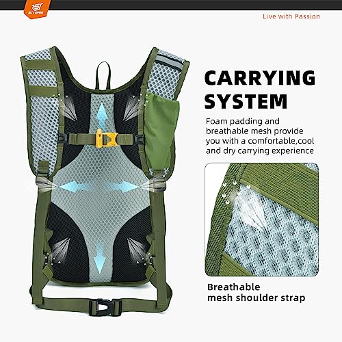 SKYSPER 15L Hiking Daypack - Lightweight Water Resistant
