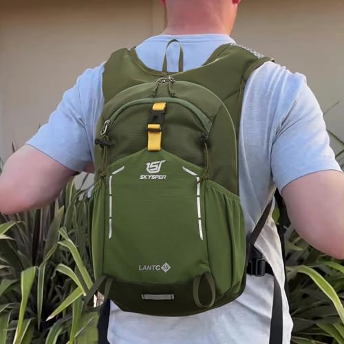 SKYSPER 15L Hiking Daypack - Lightweight Water Resistant