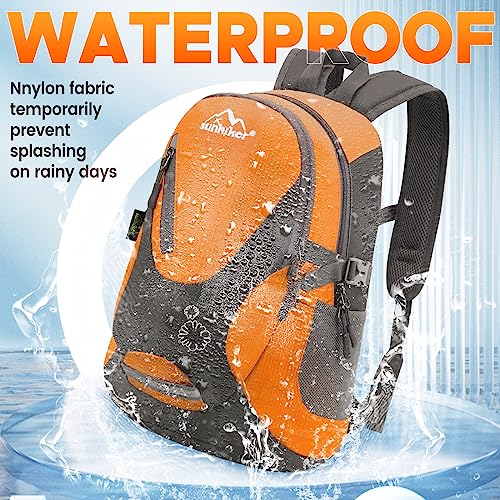 sunhiker Water Resistant Hiking Backpack - Lightweight Daypack
