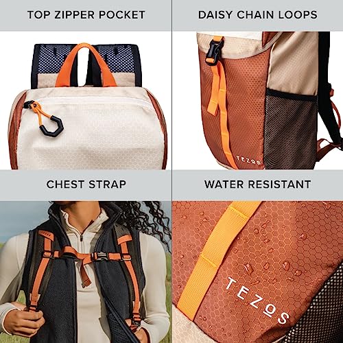 Tezos Juniper Daypack: Lightweight Hiking & Hydration Pack