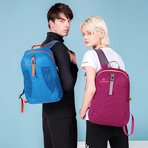 Lightweight Packable Backpack for Travel, Camping - Blue