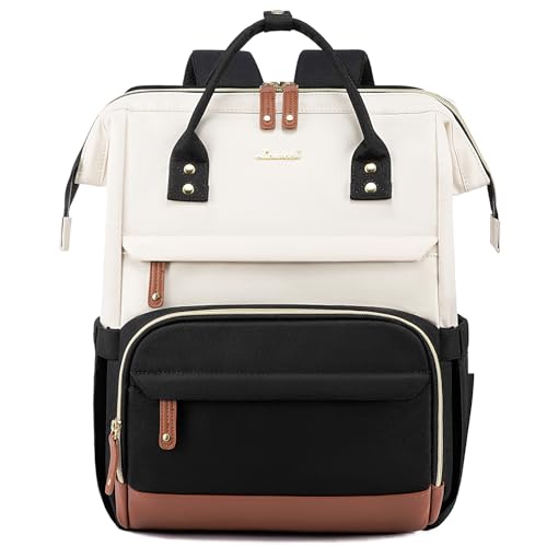 15.6" Wide Open Laptop Backpack Bag, USB Charging