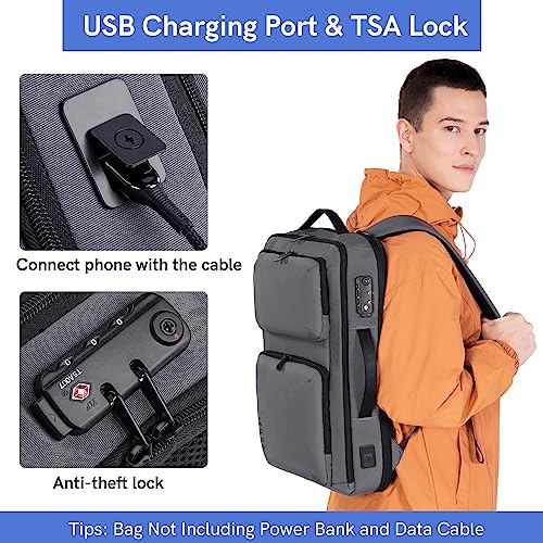 VGOAL 3 in 1 Laptop Backpack - 17.3 Inch