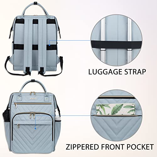 VANKEAN Waterproof Laptop Backpack with USB Port & RFID