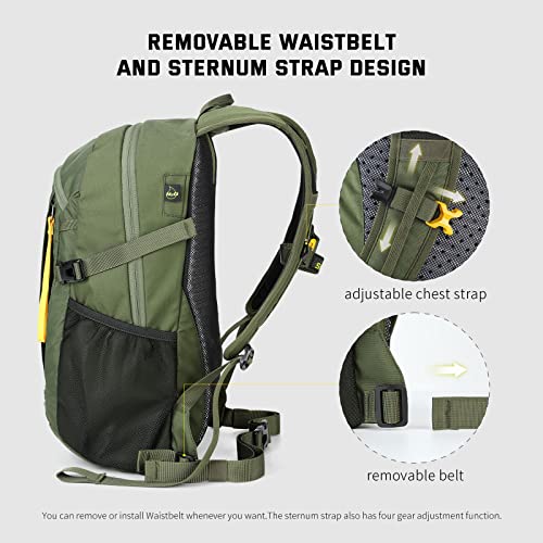 SKYSPER 20L Lightweight Hiking Backpack - Green