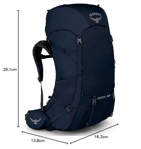 Midnight Blue Osprey Rook 50L Backpack