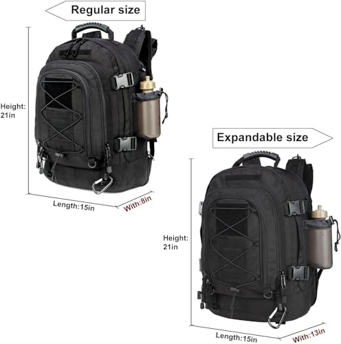 40-64L Tactical Backpack - Hiking, Gym, Camping
