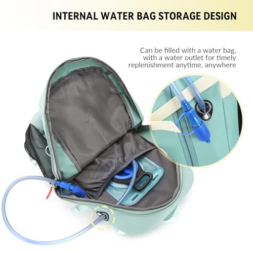 Waterproof Hiking Backpack for Outdoor Adventures - Milk Green
