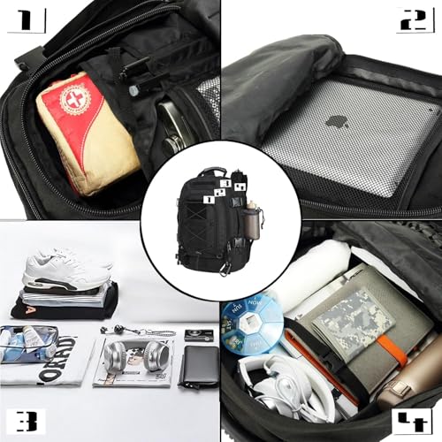 40-64L Tactical Backpack - Hiking, Gym, Camping