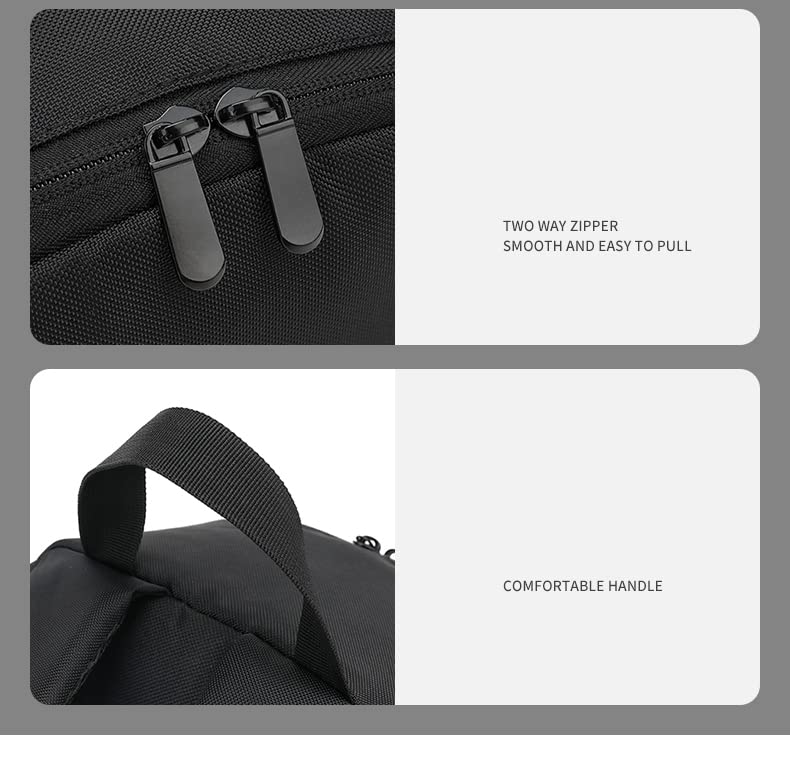 Purple Waterproof Camera Sling Backpack for Travelers