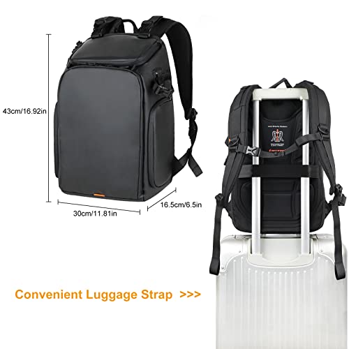 Waterproof Camera Backpack for DSLR/SLR Mirrorless Camera