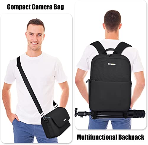 Waterproof Camera Backpack for DSLR Mirrorless SLR Cameras