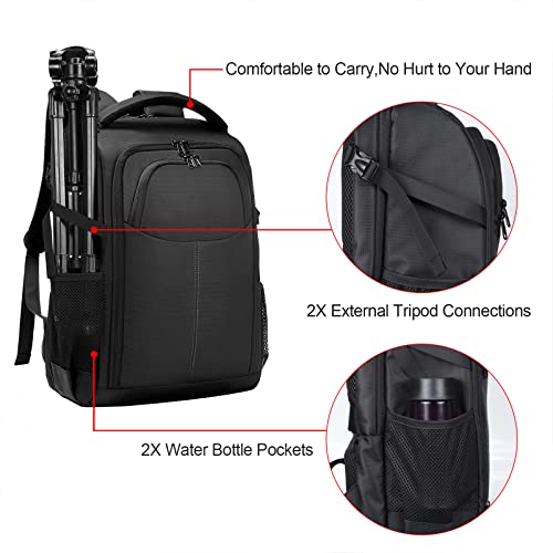 Camera Backpack for Photographer Nikon Canon Sony Camera
