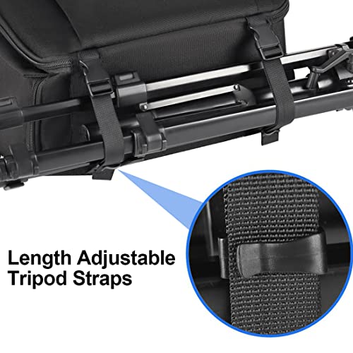 Cwatcun Professional Camera Backpack - Waterproof, Black