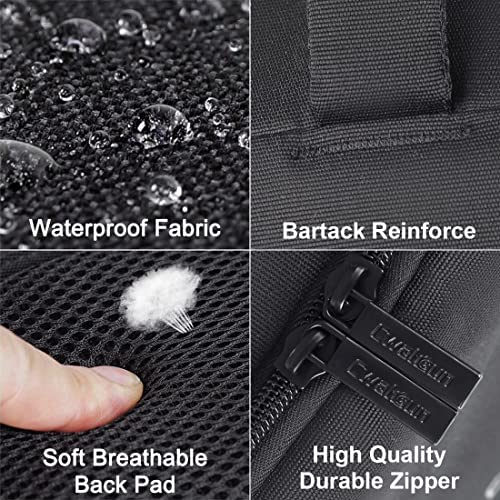 Cwatcun Professional Camera Backpack - Waterproof, Black