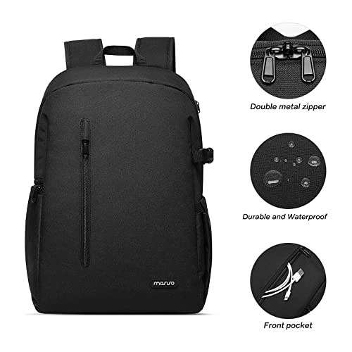 MOSISO Camera Backpack with Tripod Holder, Black