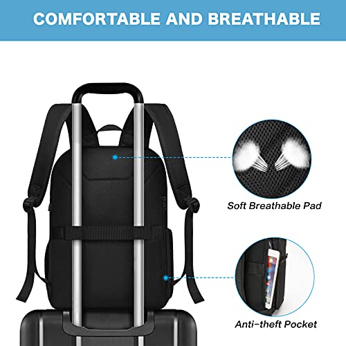 MOSISO Camera Backpack with Tripod Holder, Black