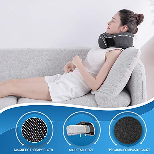 UBEUONLY Adjustable Travel Neck Pillow - Black