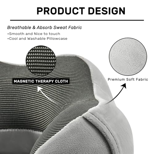 Travel Pillow Set: Memory Foam Neck Pillows for Comfort