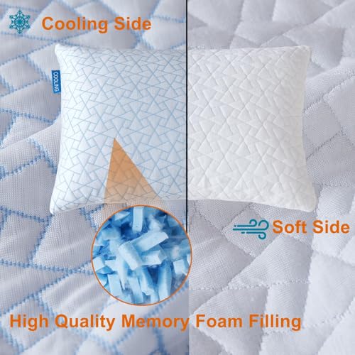 Tuphen Memory Foam Travel Pillow - Cooling & Compact