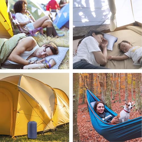 Tuphen Memory Foam Travel Pillow - Cooling & Compact