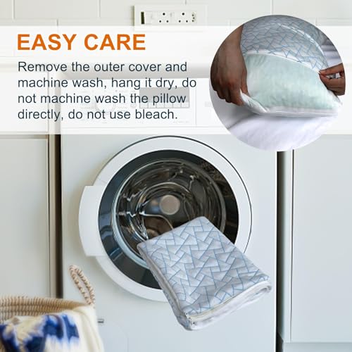 Tuphen Memory Foam Travel Pillow - Cooling & Compact