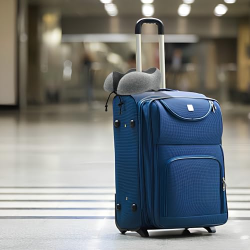 Homeify Airplane Neck Pillow - Pure Memory Foam, Comfortable