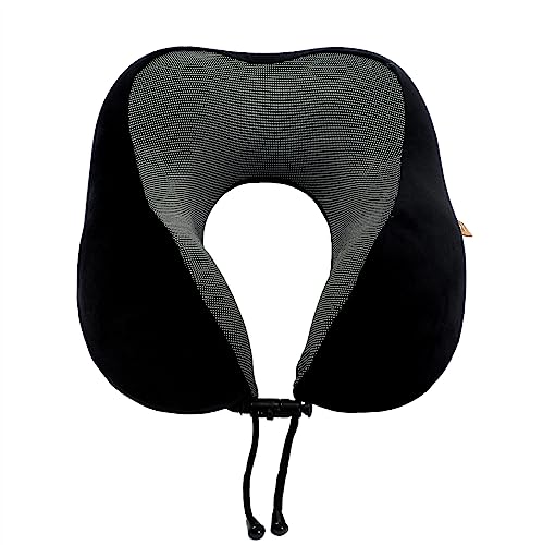Makimoo Memory Foam Travel Pillow - 360 Degree Support