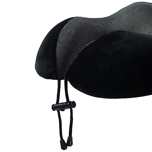 Makimoo Memory Foam Travel Pillow - 360 Degree Support