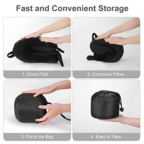 Memory Foam Travel Neck Pillow