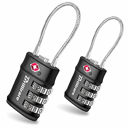 TSA Approved Luggage Locks - 2 Pack