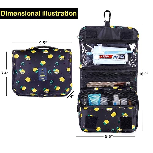 LAKIBOLE Travel Hanging Toiletry Bag