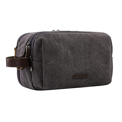 Canvas Men's Travel Toiletry Dopp Kit Bag