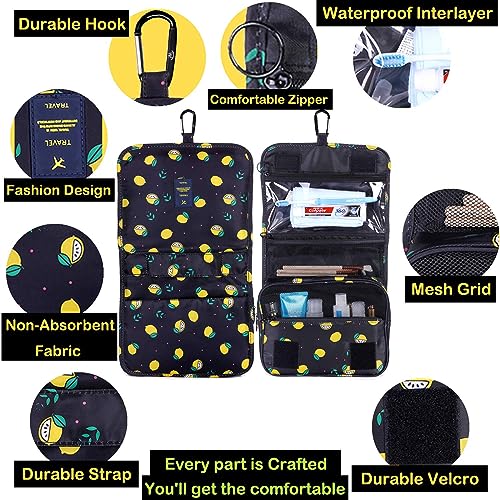 LAKIBOLE Travel Hanging Toiletry Bag