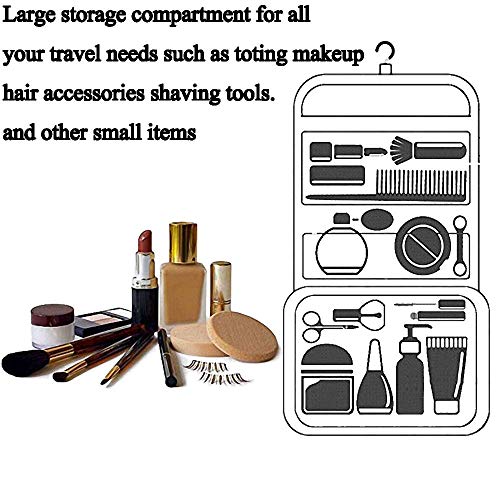 LAKIBOLE Travel Hanging Toiletry Bag