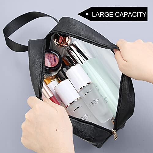 Translucent Waterproof Travel Toiletry Bag for Accessories